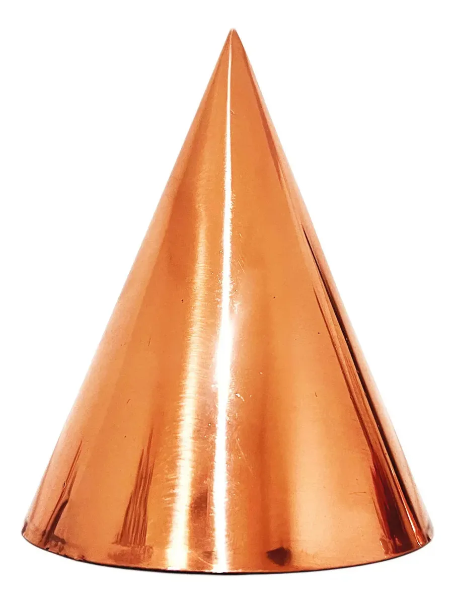 Cone De Cobre 7cm Radiestesia Radiônica Saúde E Energia P Laranja