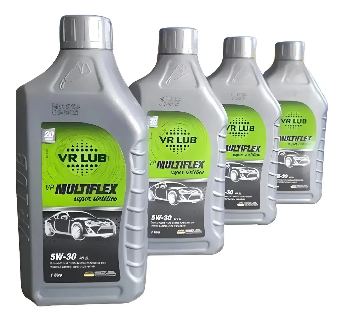 4l Óleo Lubrificante Vr Lub 5w30 Sl Gasolina Etanol Gnv Flex
