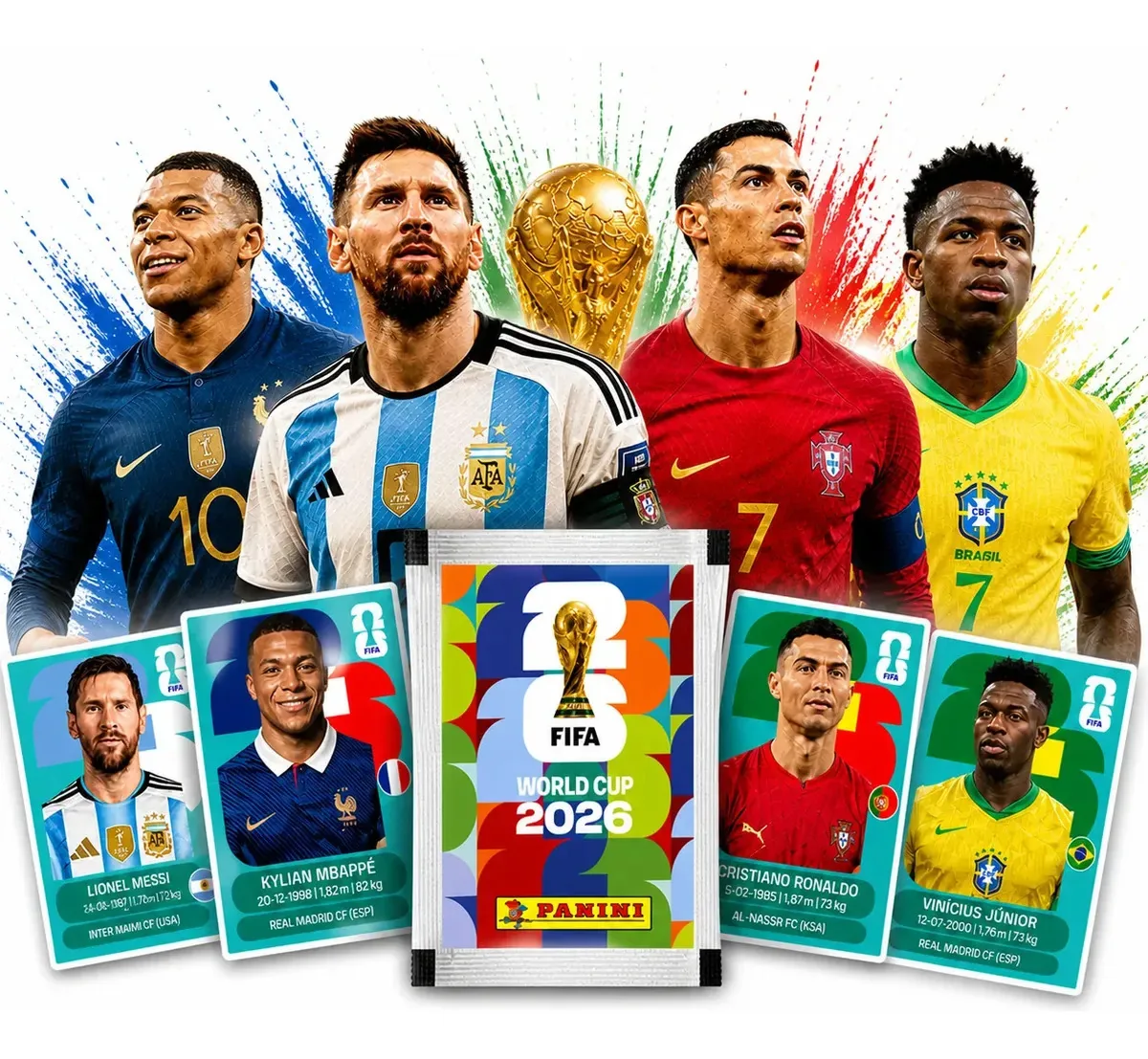 20 Figurinhas Seleção Copa Do Mundo 2026 Panini Seleção Uruguai