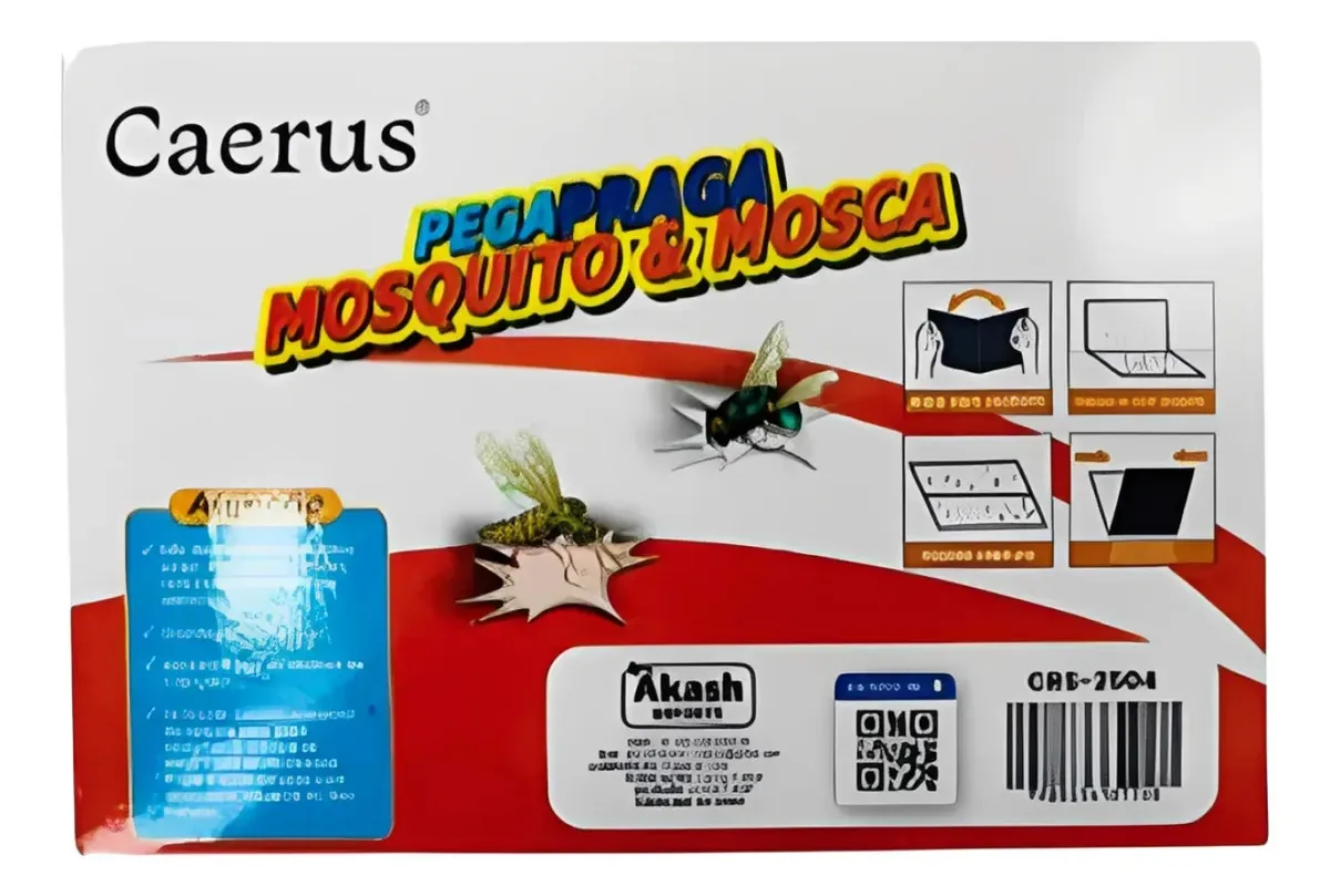 Armadilha Adesiva Pega Mosca E Mosquito Caerus