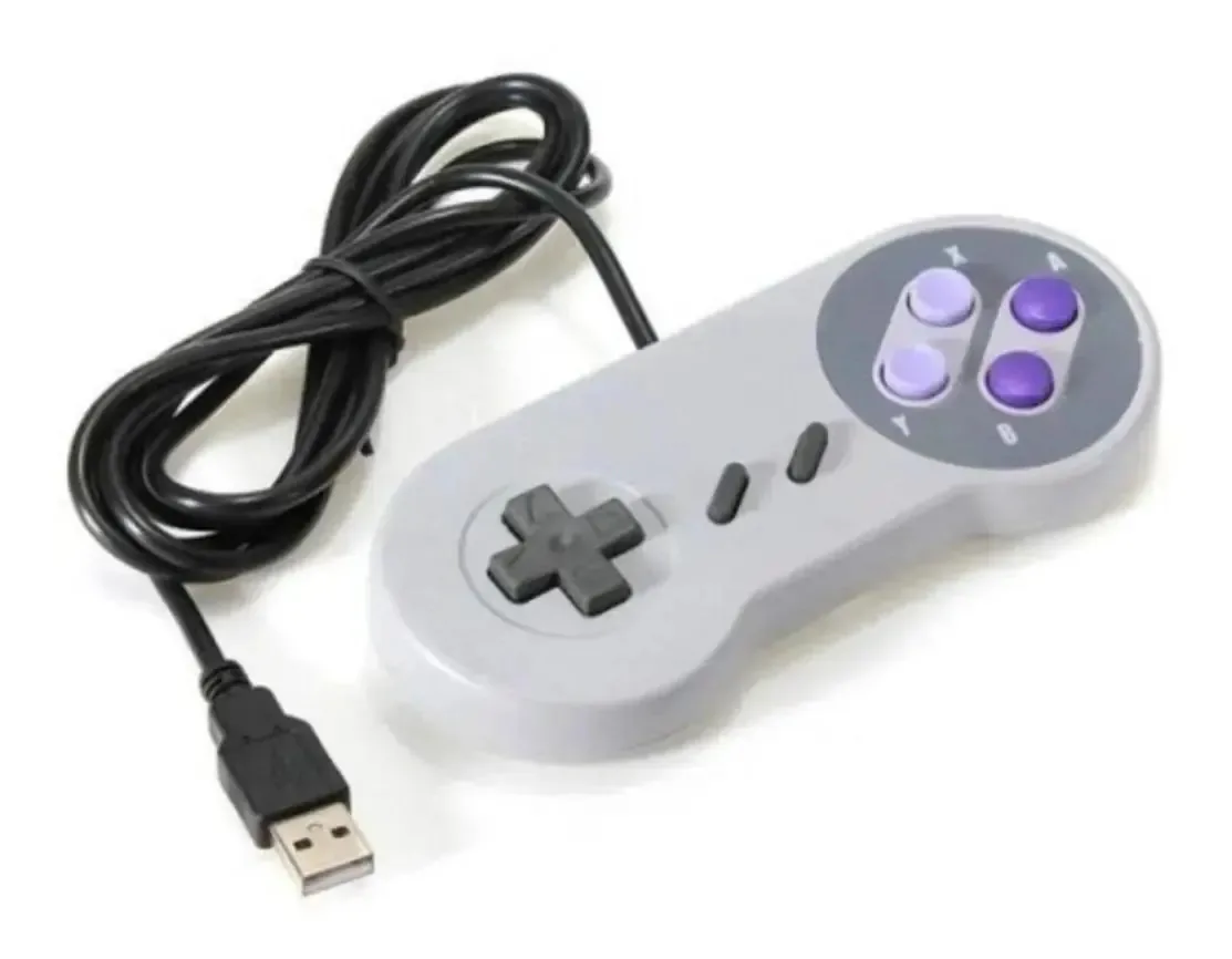Controle Super Nintendo Joystick Usb