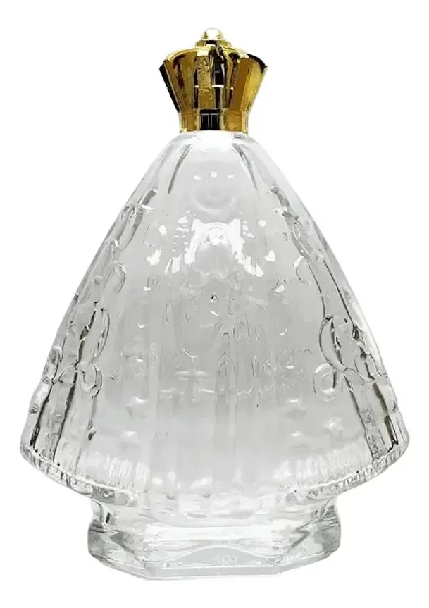 Frasco Para Perfumaria De Vidro Com Tampa - Santa - 75ml
