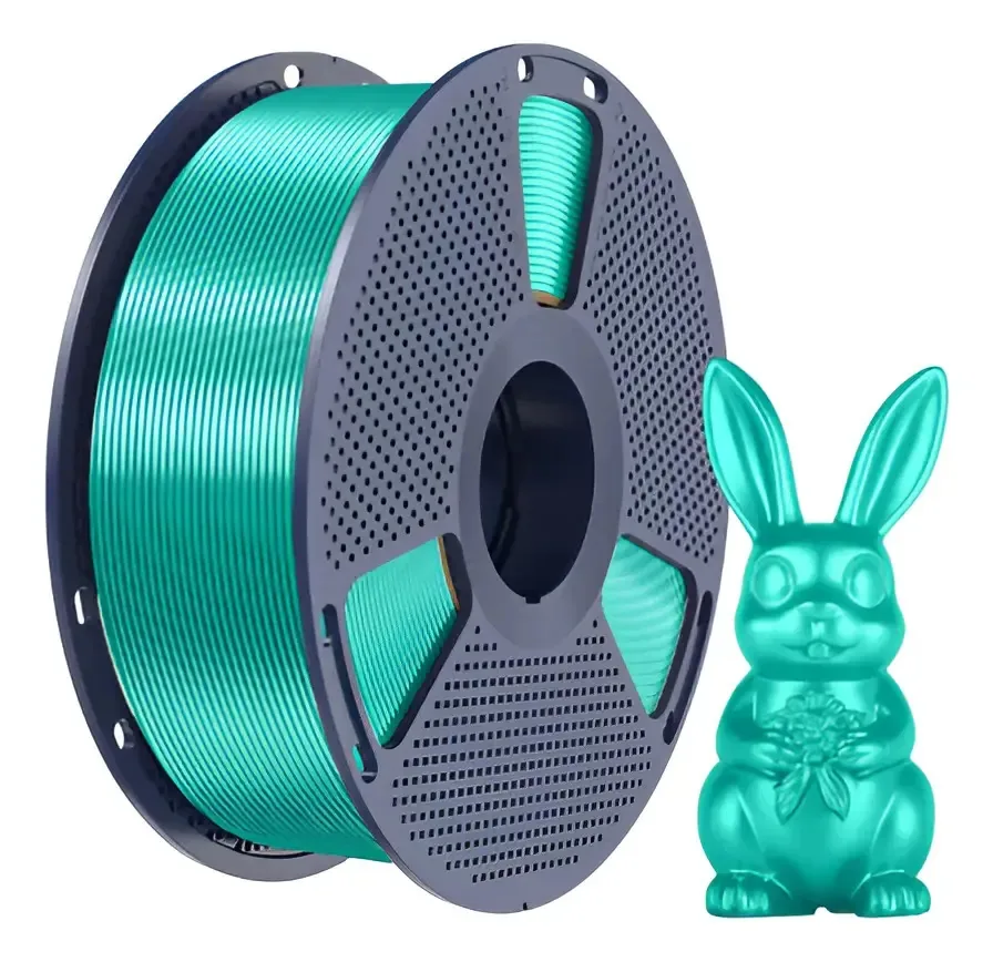 Filamento Impressão 3d Sunlu Pla+ Silk Verde 1kg Verde