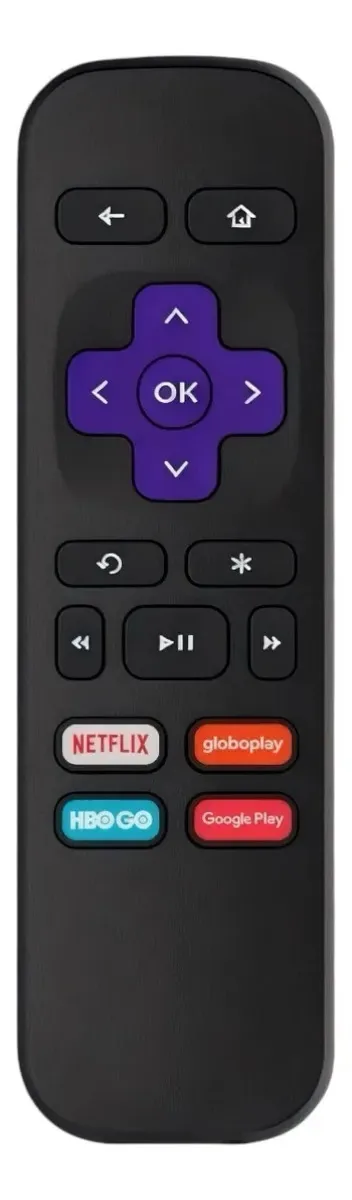 Controle Remoto Compatível Com Roku Express Streaming Conversor 3910 3930 3960 3940
