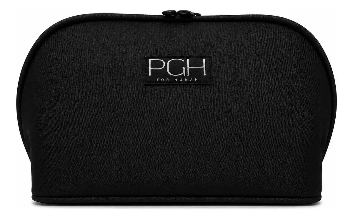 Necessaire Feminina Porta Maquiagem Organizador Beauty Pgh Preto Liso