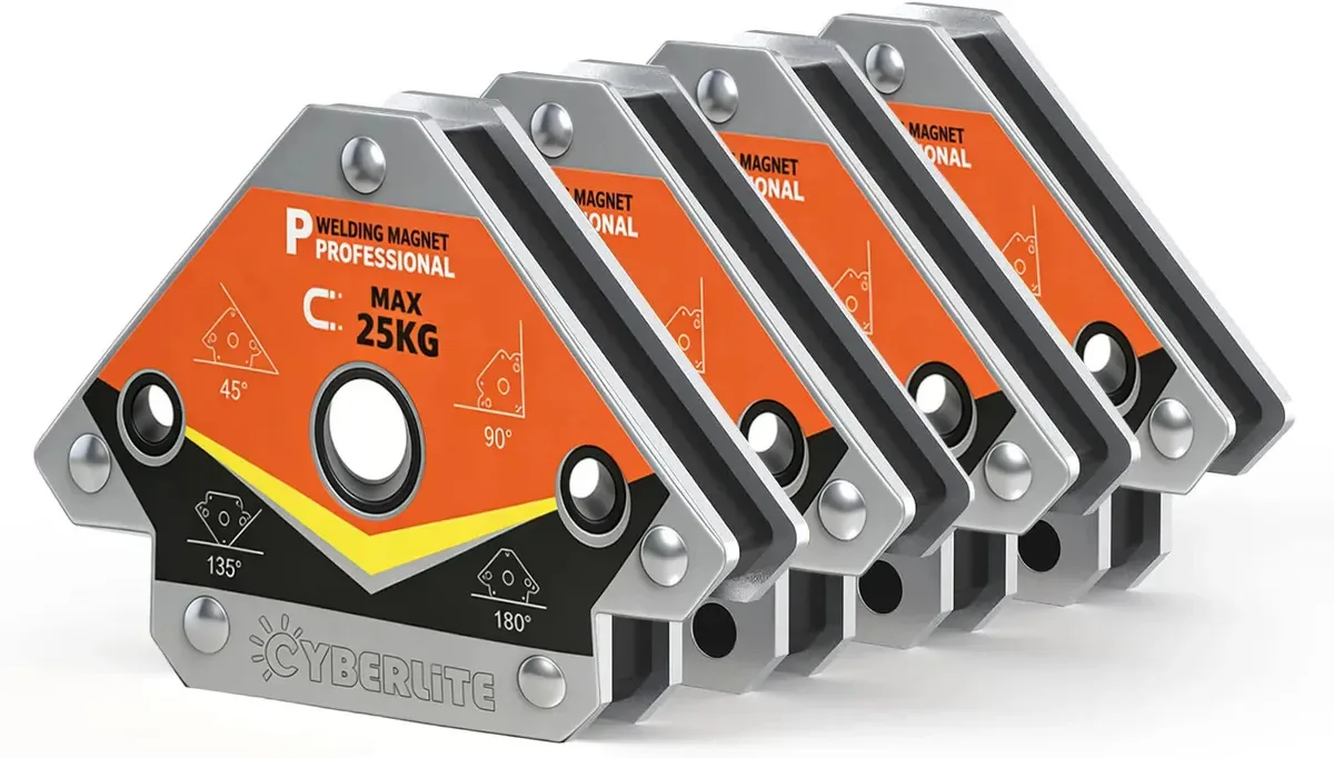 Soldagem magnética quadrada 3" 4 peças/carga 25 kg