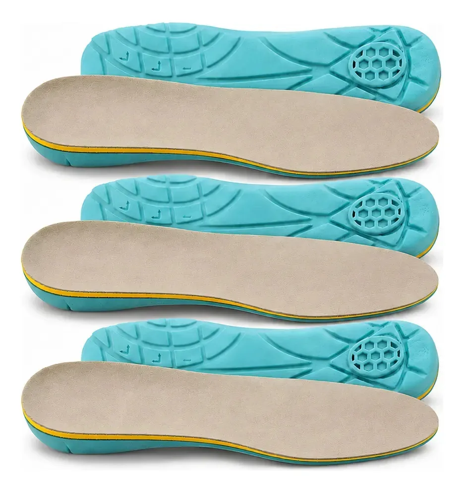Palmilha Altura Eleva Até 4cm Conforto E Aumenta Altura 42 Azul-celeste