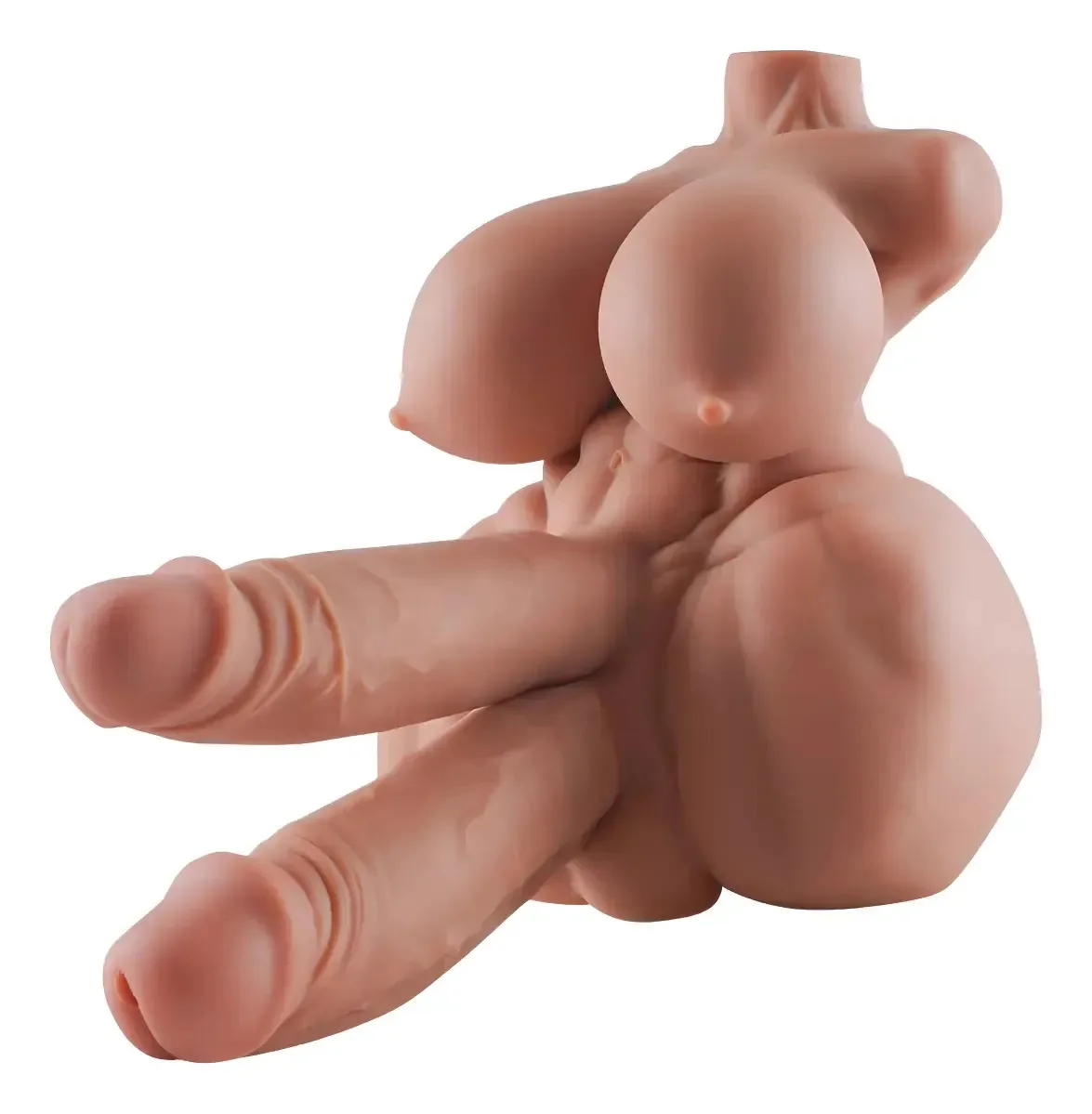 Boneca Sex Doll Corpo Feminino Seios Dildo Pênis Realístico