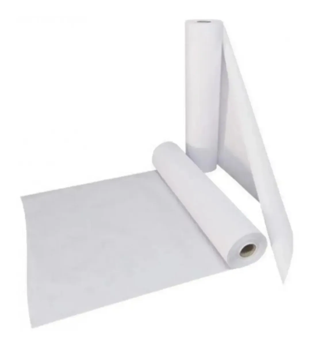 Lençol Descartavel Papel Hospitalar Maca 70x100m 1 Rolo Branco