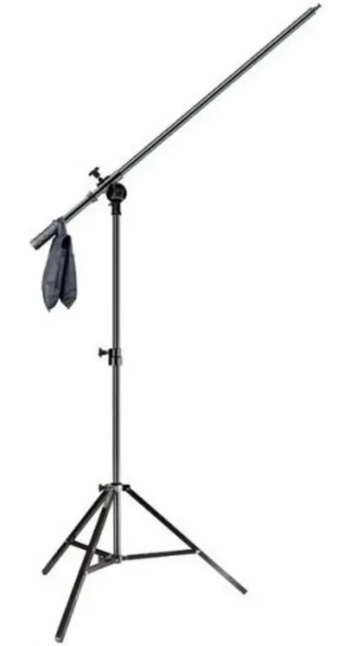 Kit Iluminação Estudio Profissional Softbox 70 Tripé Girafa 220V