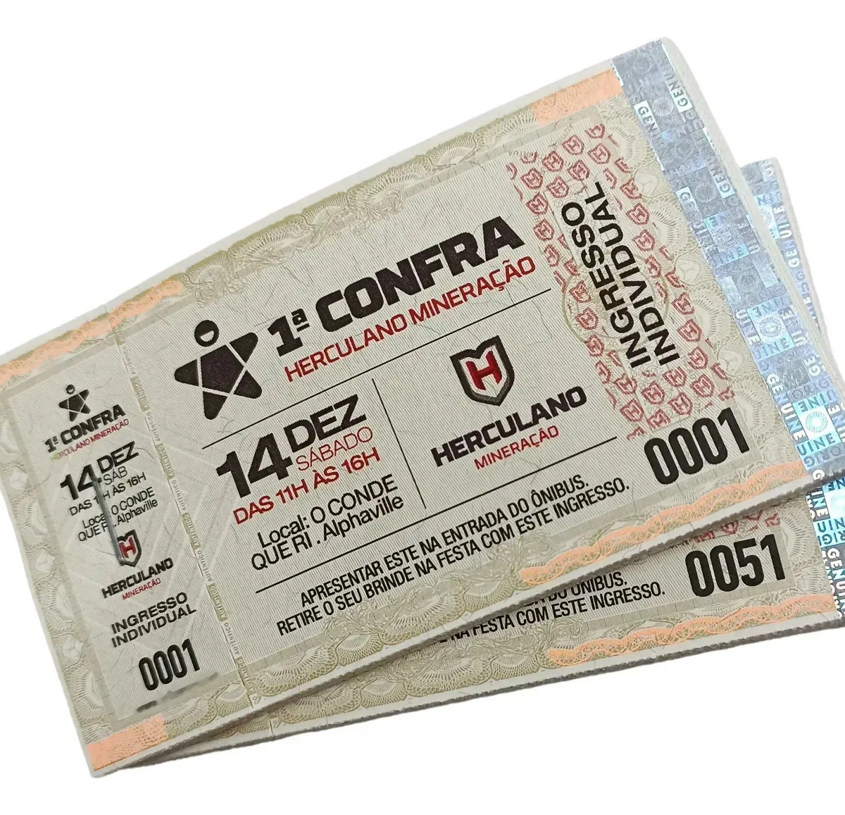 500 Ingressos Convite Personalizado Festa Evento Colorido