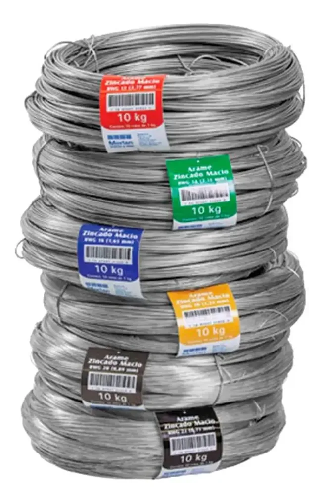 Arame Galvanizado N 22 - Kit C/10 Kg