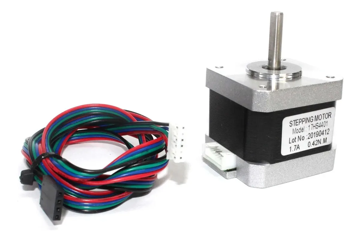 3x Motor De Passo Nema 17 Modelo 17hs4401 4,2kgf.cm