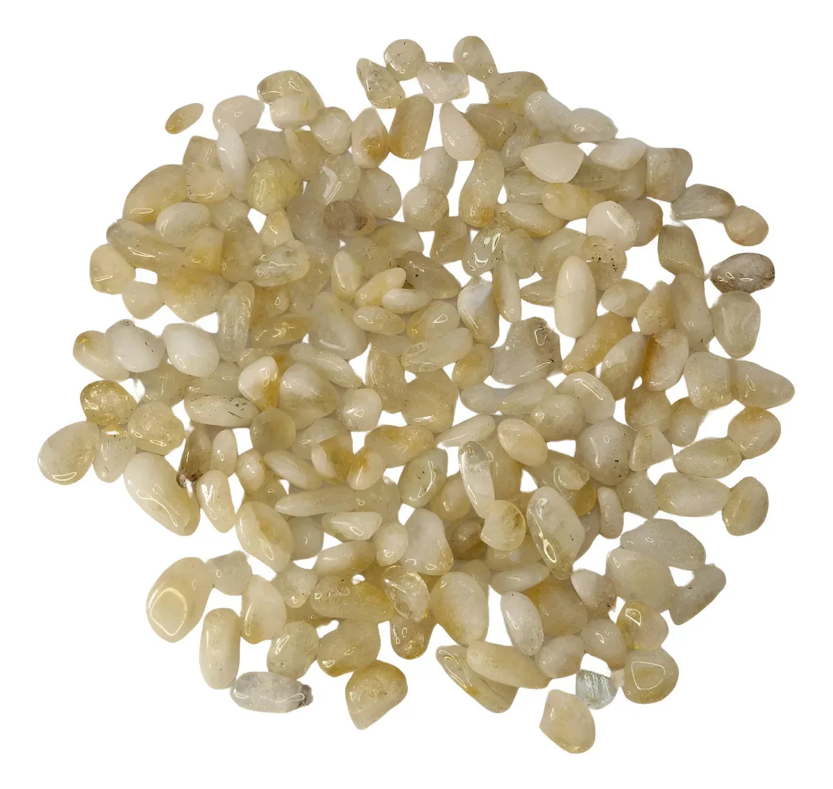 Pedra Citrino Rolado 1 Kg Gramas Natural