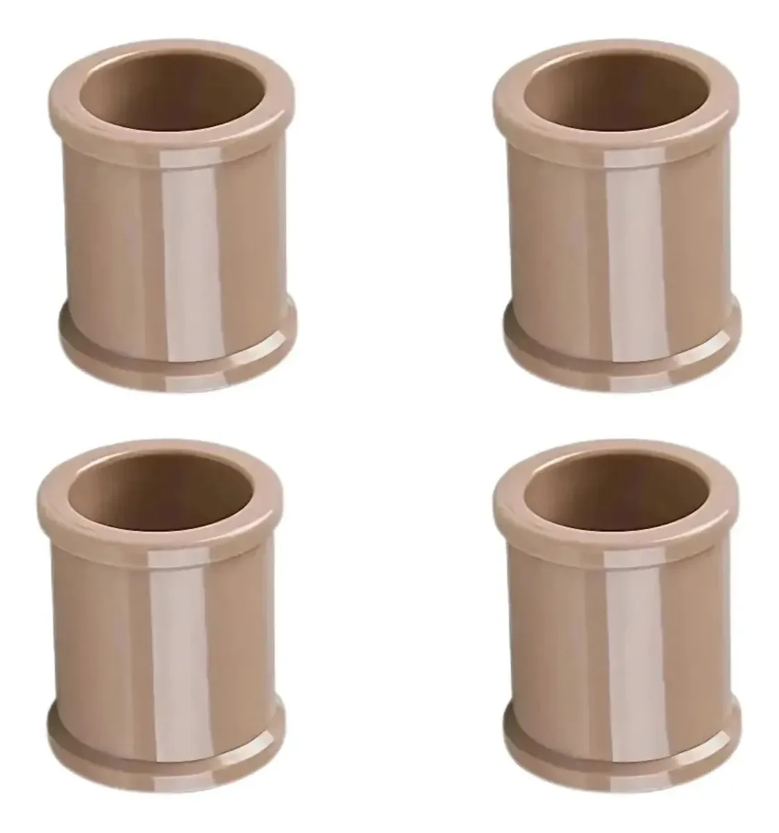 Luva Pvc 32mm Soldável Conexão Encanamento Kit 04 Un