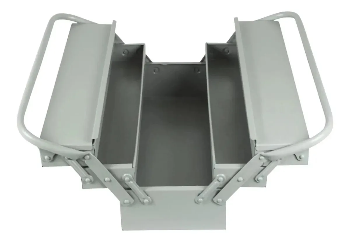 Caixa Ferramentas Aço Fercar Rf07 50cm 5 Gavetas - Cinza
