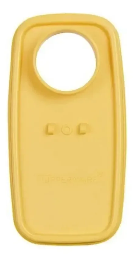 Tampa Porta Cereais E Farofas 850ml Tupperware Cor Amarelo