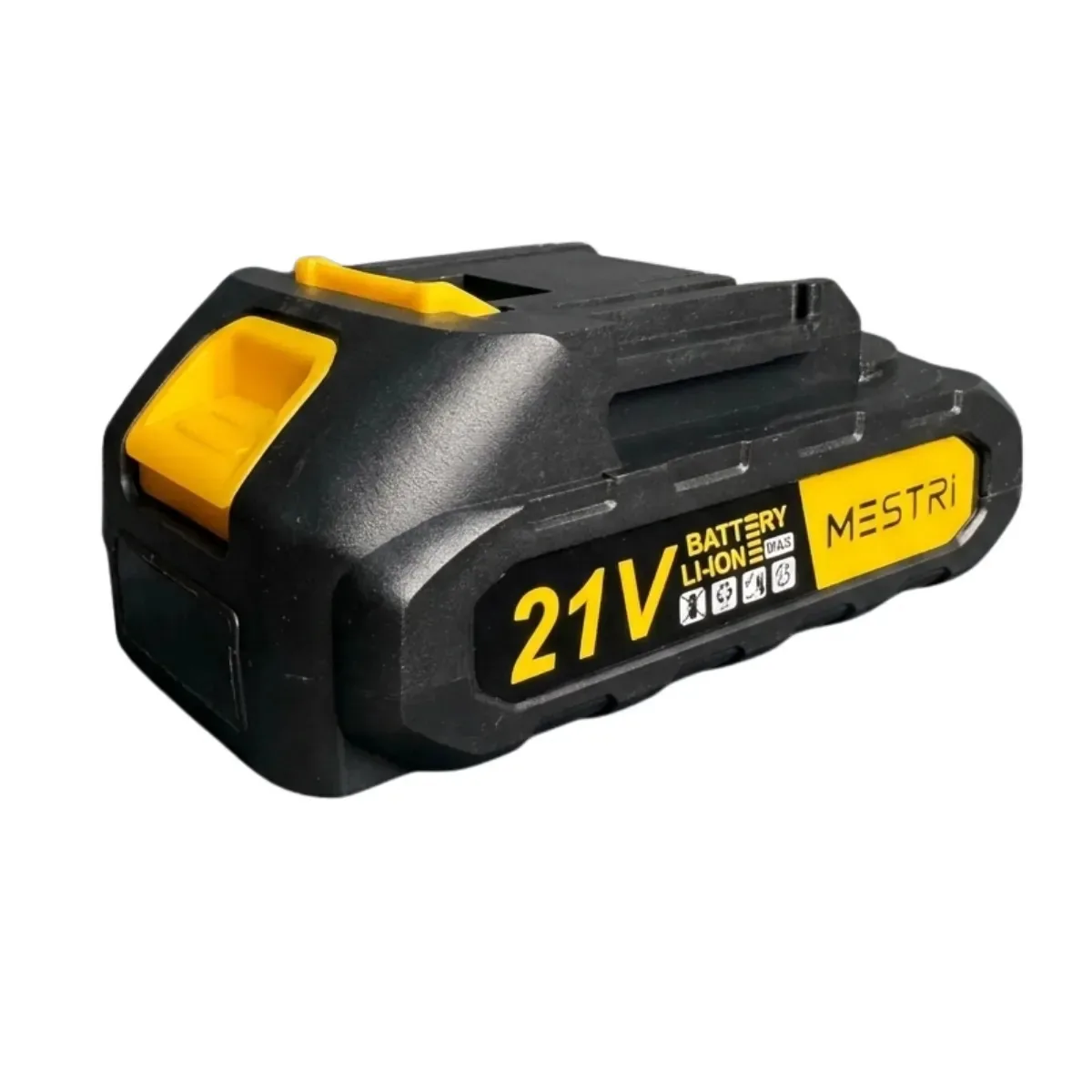 Kit 2 Bateria Para Ferramentas Elétricas Recarregavel 5 Celulas 21v Antivibração De Lítio Profissional Mestri M-147