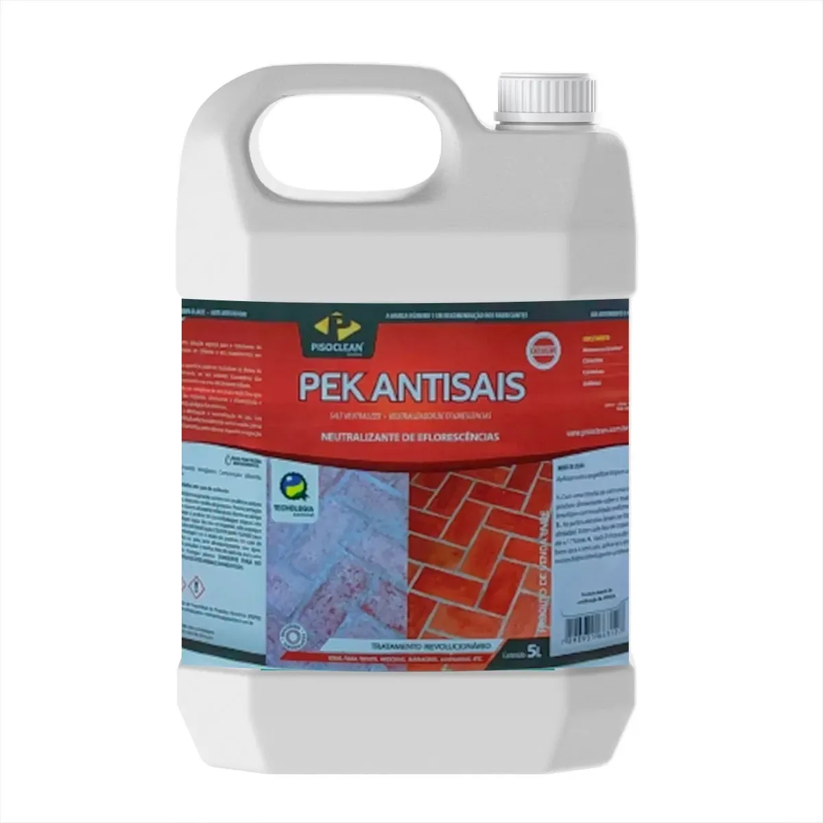 Antisais Eflorescência Revestimentos Cimento Cerâmica 5l