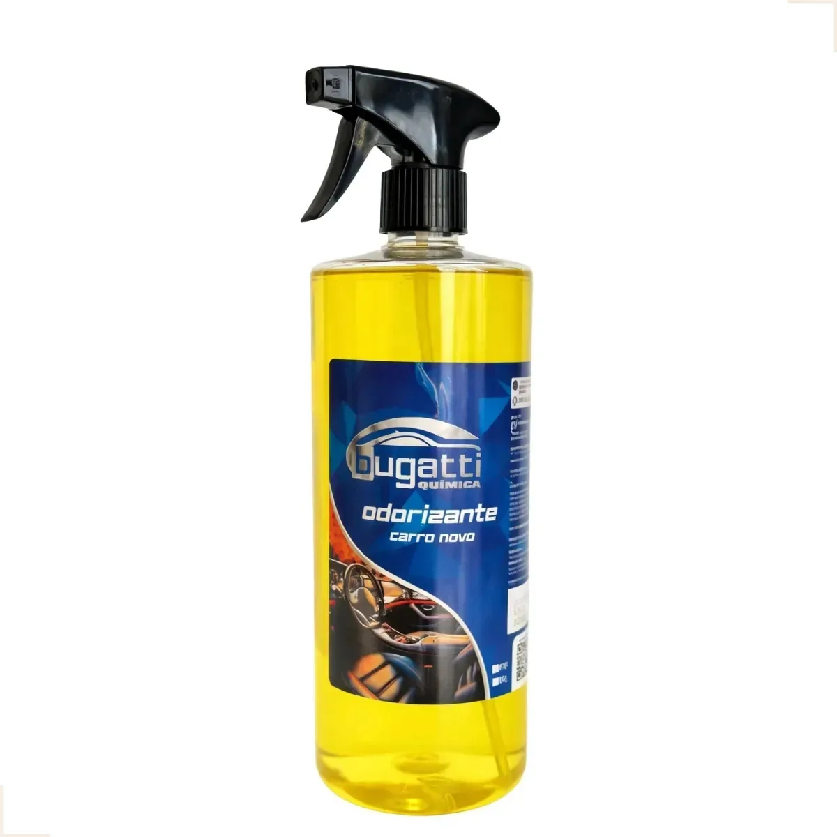 Aromatizante Cheirinho Odorizador Automotivo E Ambiente 1l Amarelo Carro