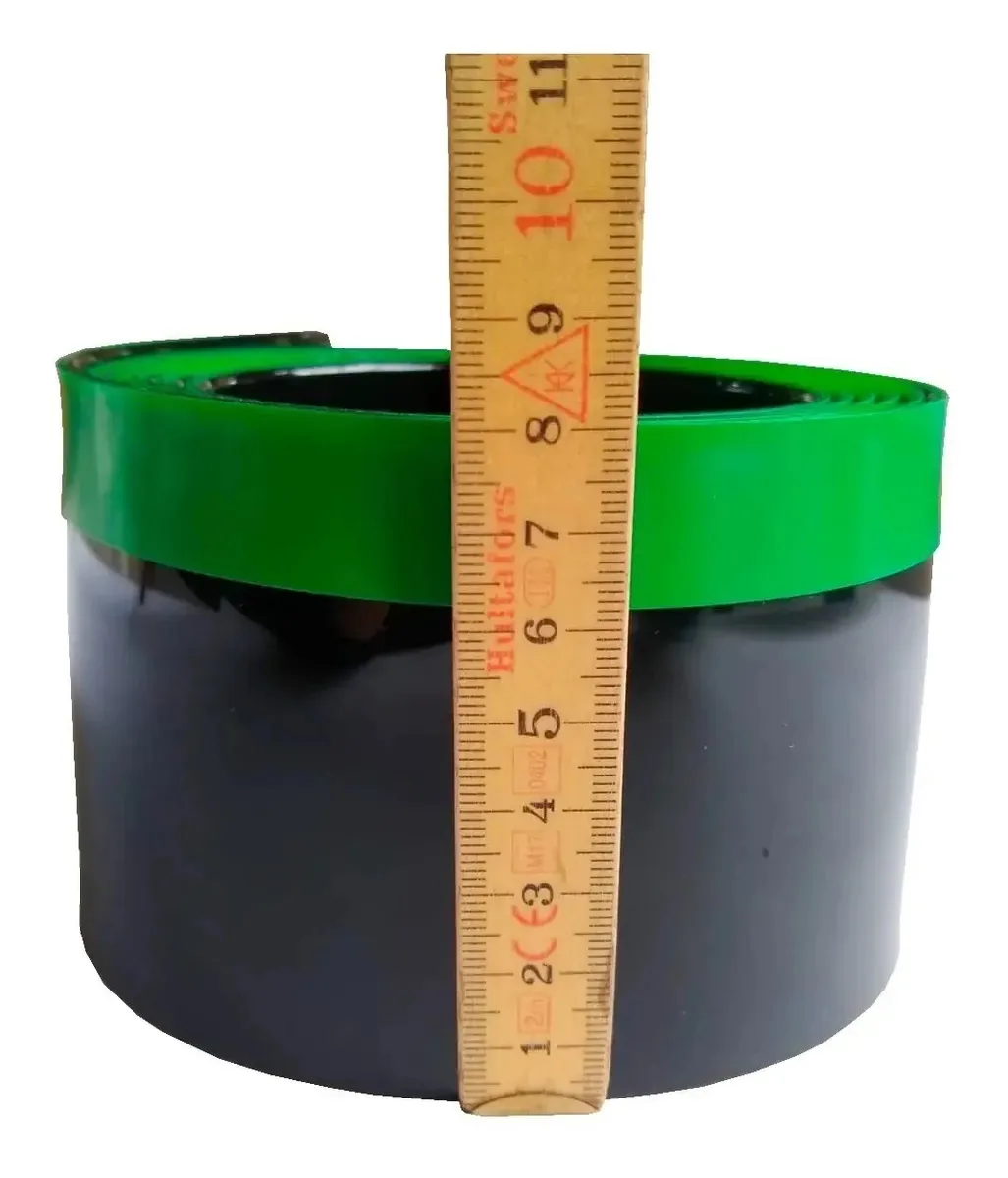 Fita Veda Fresta Porta Preto 7mt X 8cm Janelas , Portões Preto