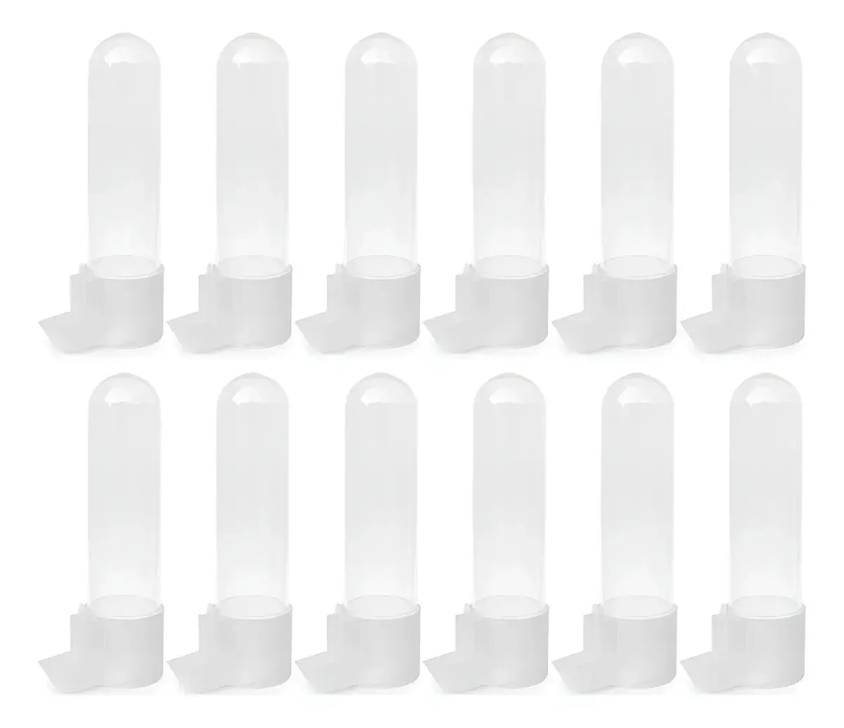 12 Bebedouro Clone Passaros Aves 75ml Malha Fina / Larga 0