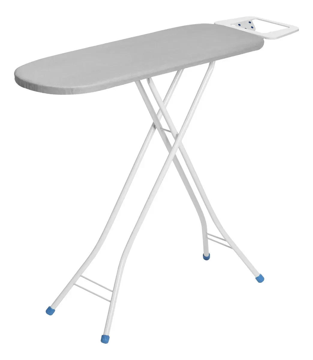 Metaltec Tábua De Passar Roupa Pluma Tri Plus 100% Aço Metalizado Cinza