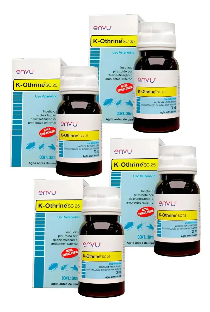 04 K-othrine Formigas Mosquitos Baratas K Othrine Sc 25 30ml
