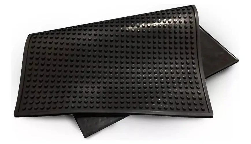 Tapete Escorredor Louça Pia Silicone Grande 30x15cm Dobrável
