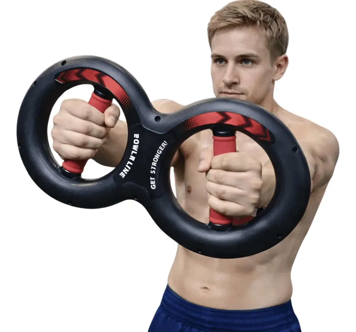 Hand Grip Fortalece Antebraço Melhora Pegada Treinador Pulso Preto