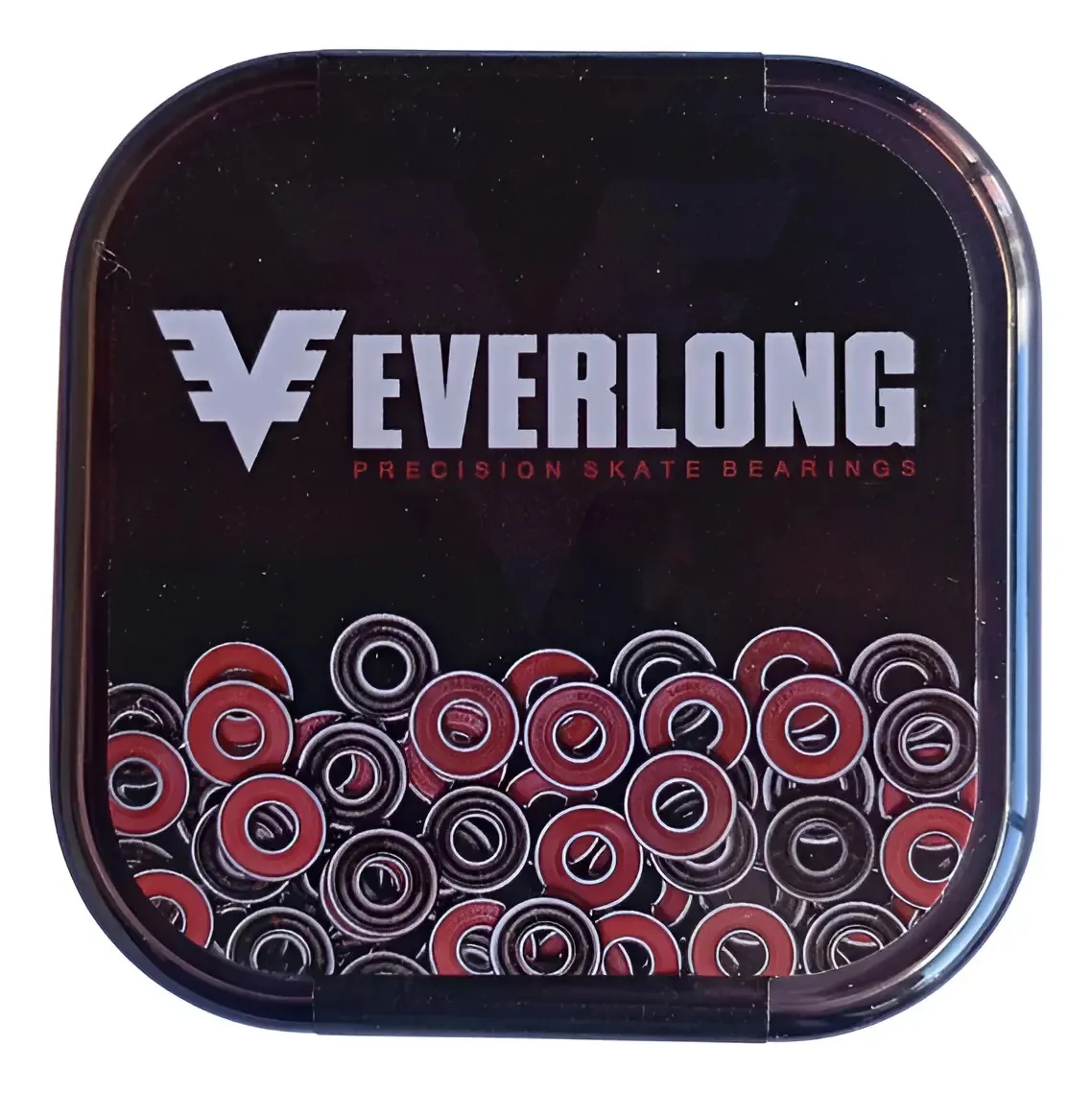 Rolamento De Skate Rapido Veloz Performance Everlong Vermelho