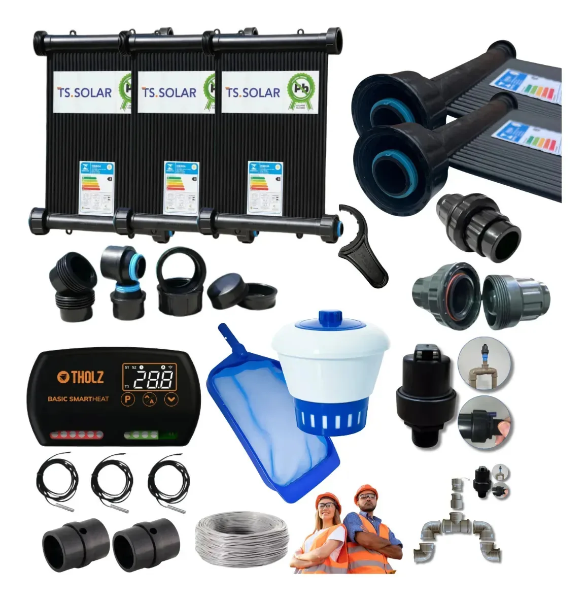 16.000 Litros Kit Completo Wifi Integrado 18 Placas 2,00x0,3