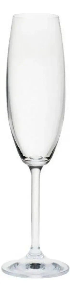 Jogo 6 Taças Flauta Champanhe 220ml Degustation