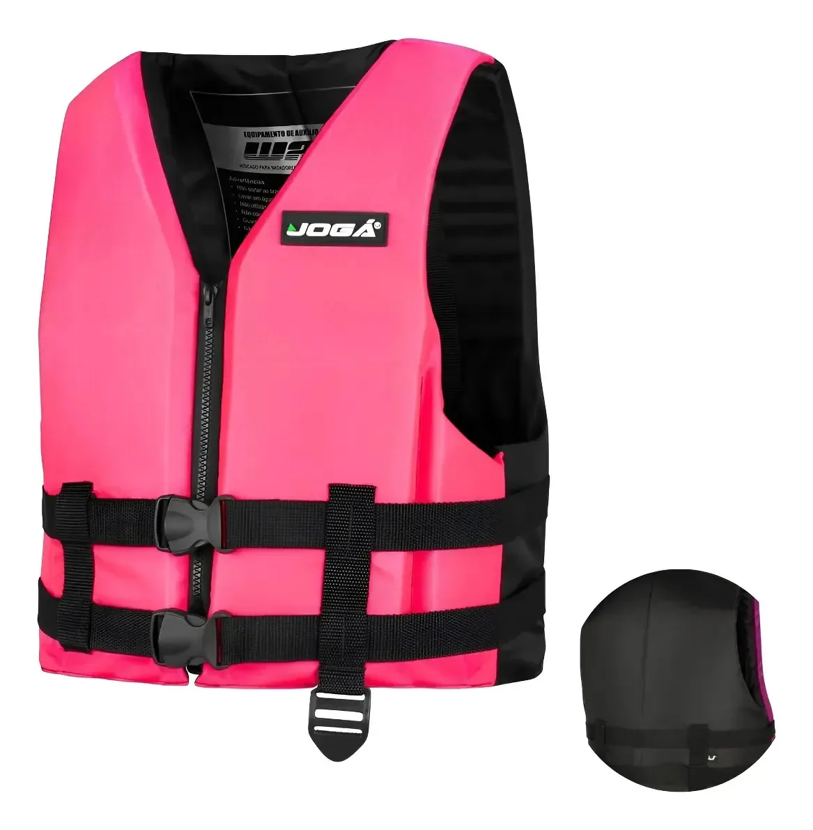 Colete Salva-vidas Infantil Wave - Jogá - Nylon Cor Rosa Tamanho 20kg