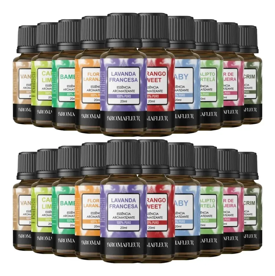 Kit 20 Essências Hidrossolúveis Difusor
