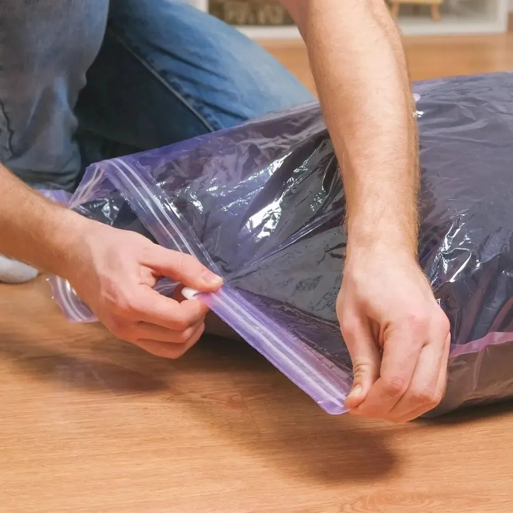 Saco A Vácuo Para Roupas Toalhas E Cobertores 40cm X 60cm Ep