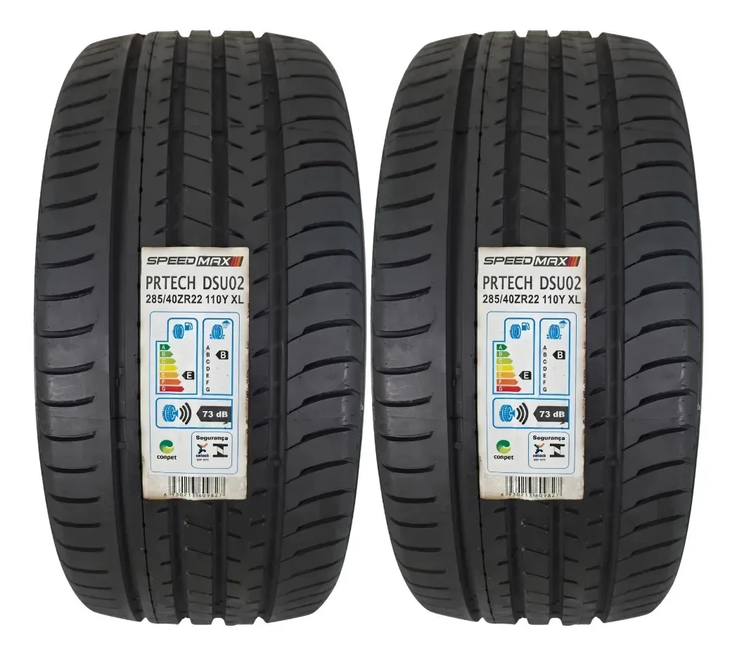 Kit 2 Pneus 285/40ZR22 110Y XL SPEEDMAX PRTECH DSU02 SUVs e Caminhonetes Alta Performance