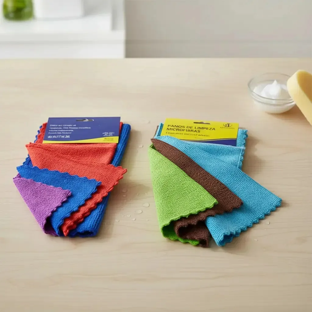 Kit 10 Panos Microfibra Multiuso Limpeza Toalha Flanela