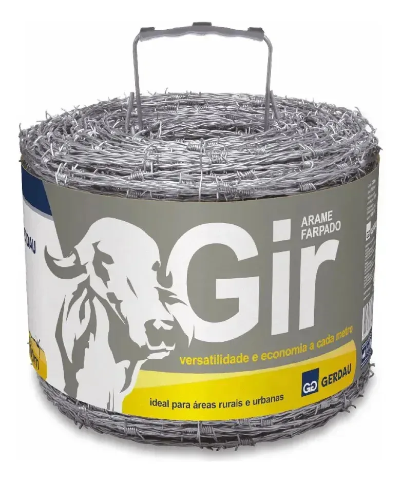 Arame Farpado Gir 1,6mm 500mts Gerdau