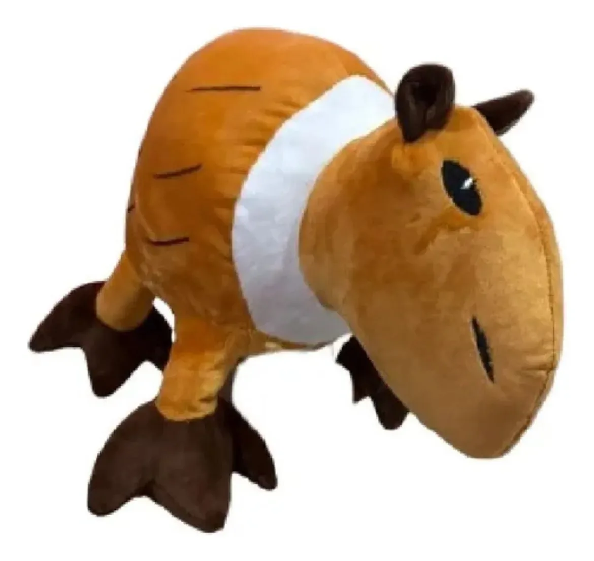 Pelúcias De Brinquedo Brainrot Italiano Sahur Meme Coleção Cor Marrom
