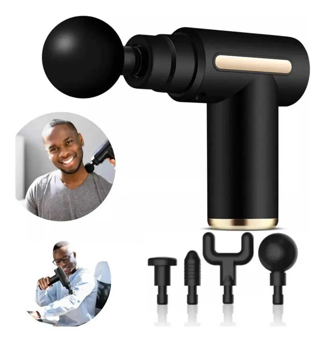Massageador Múltiplas Cabeças - Relaxamento Profissional