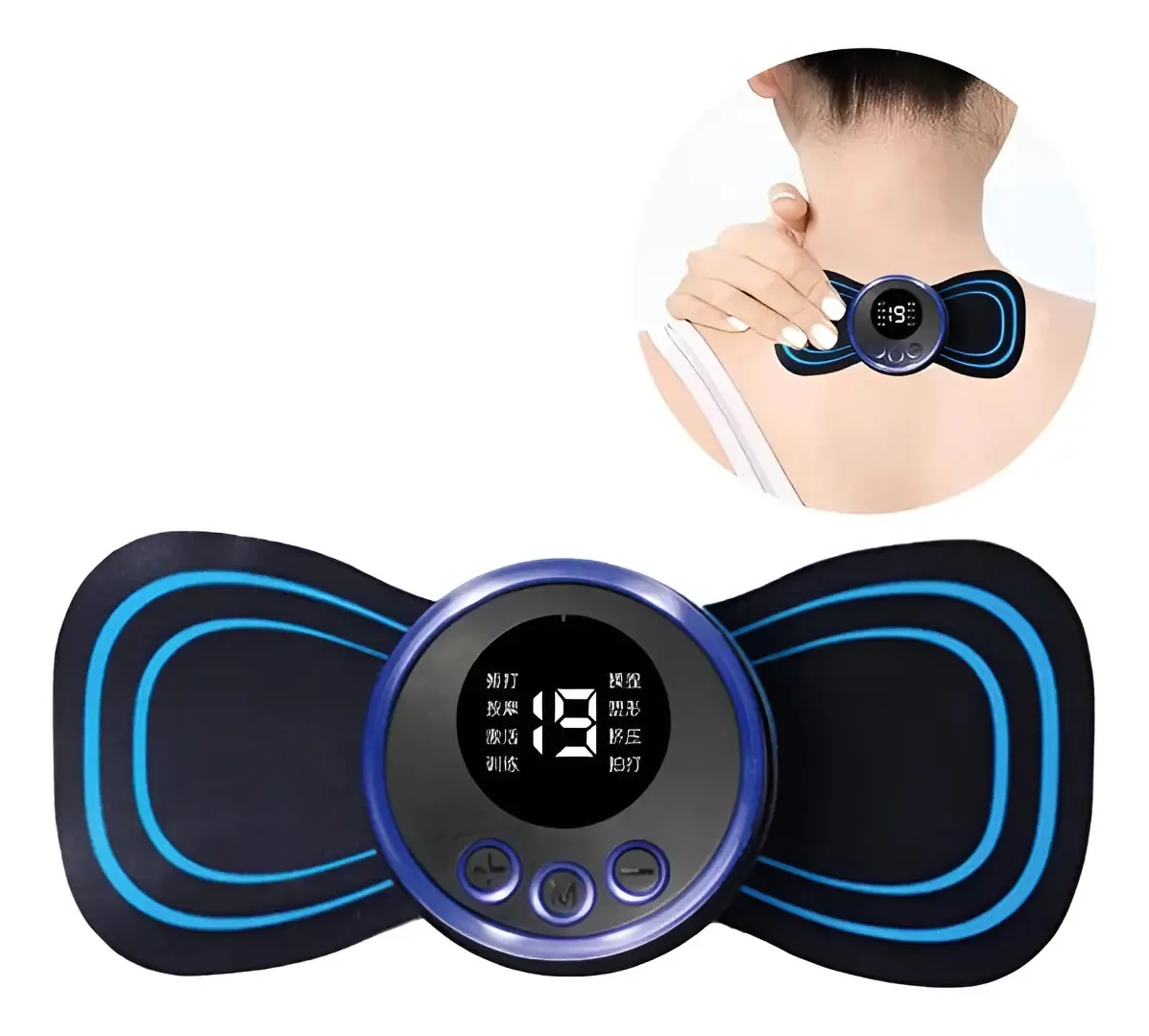 Massageador Portátil Recarregável - Valecom