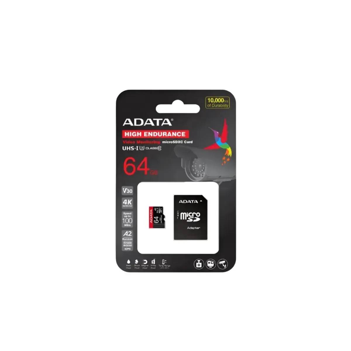 Cartão De Memória Sdxc 64gb Classe 10 Adata