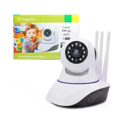 Camera Ip Wifi Robozinho Baba Eletronica Com Audio Hd 1.3m