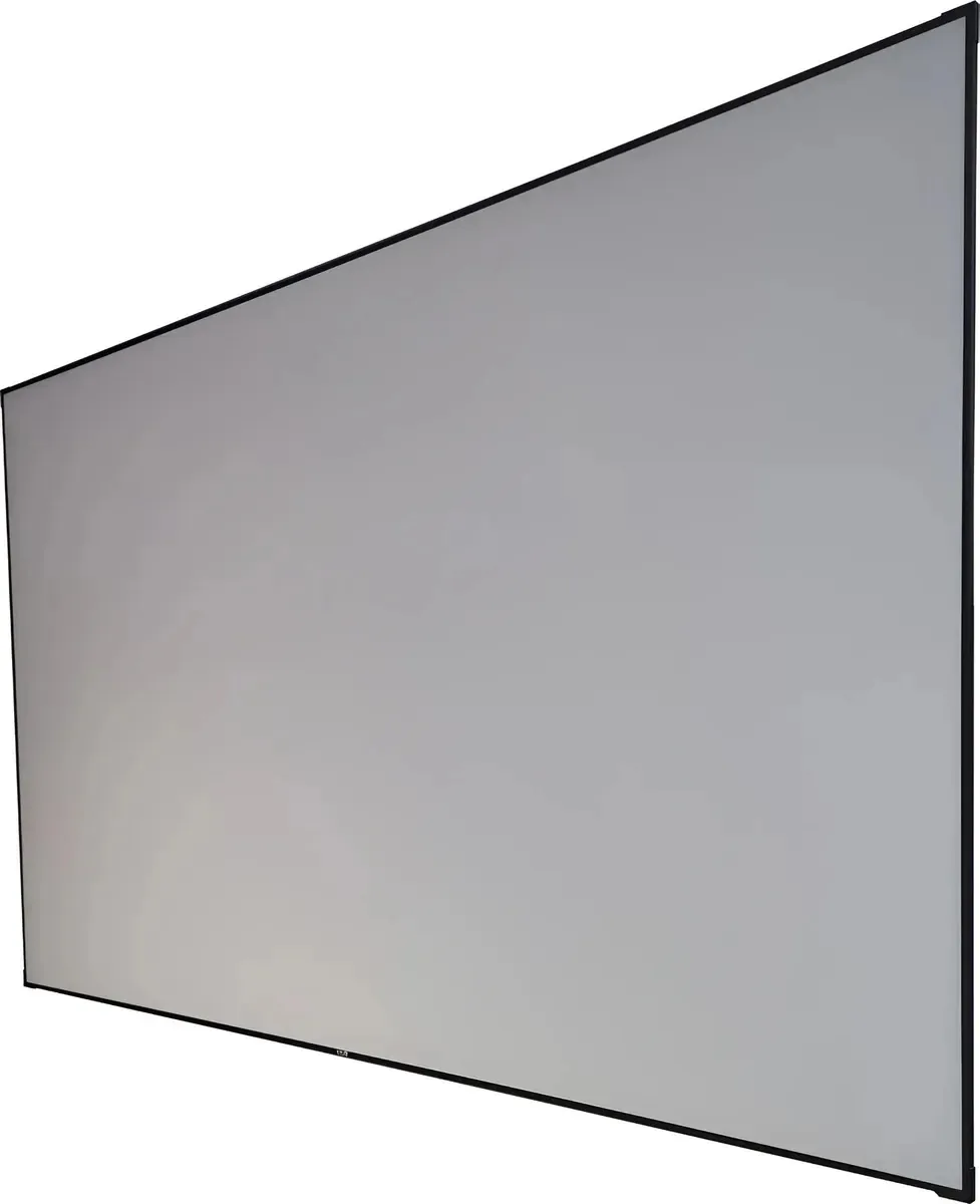 Tela De Projeção Alto Contraste Quadro Fixo Slim - Fury