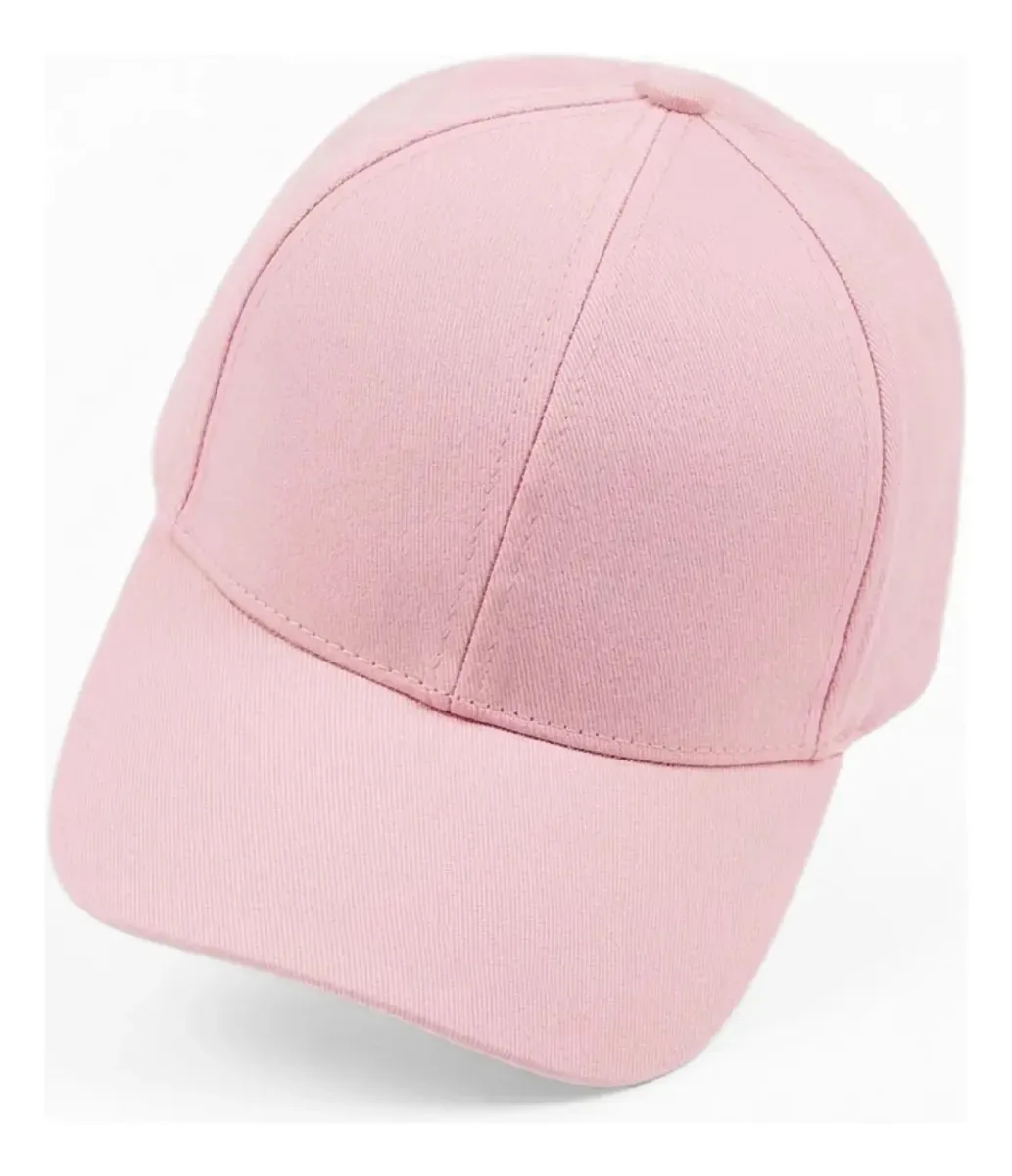 Kit 100 Bonés Lisos - Atacado/revenda/bordado Uniforme Cor Rosa-claro Tamanho Un