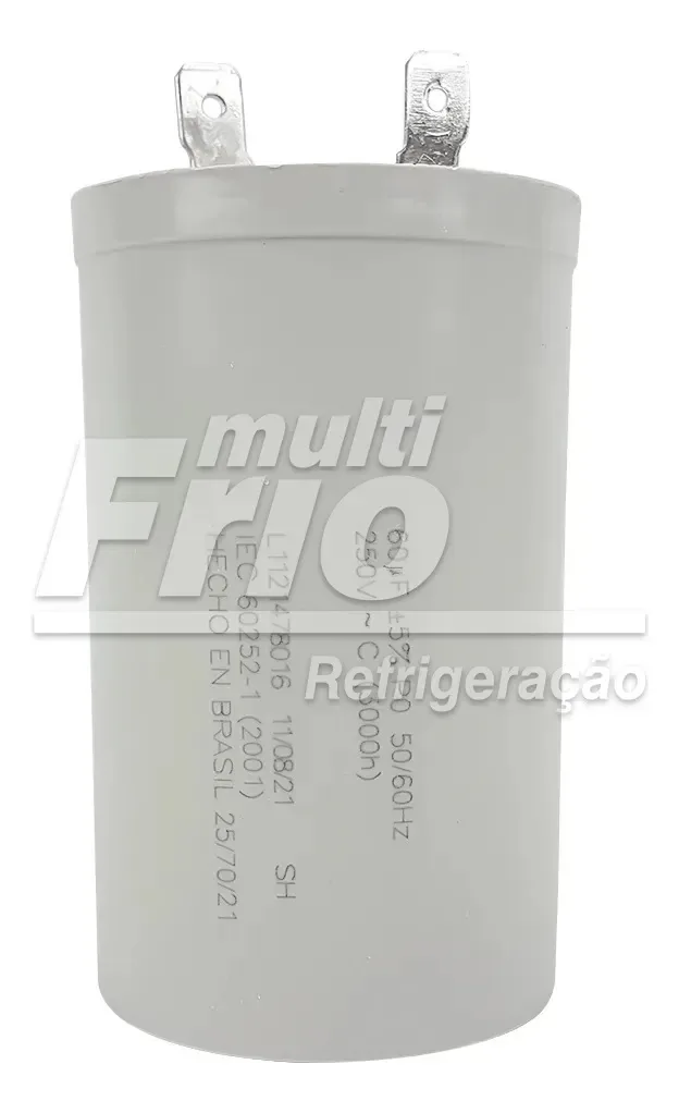 Capacitor Permanente 60 Uf 127v