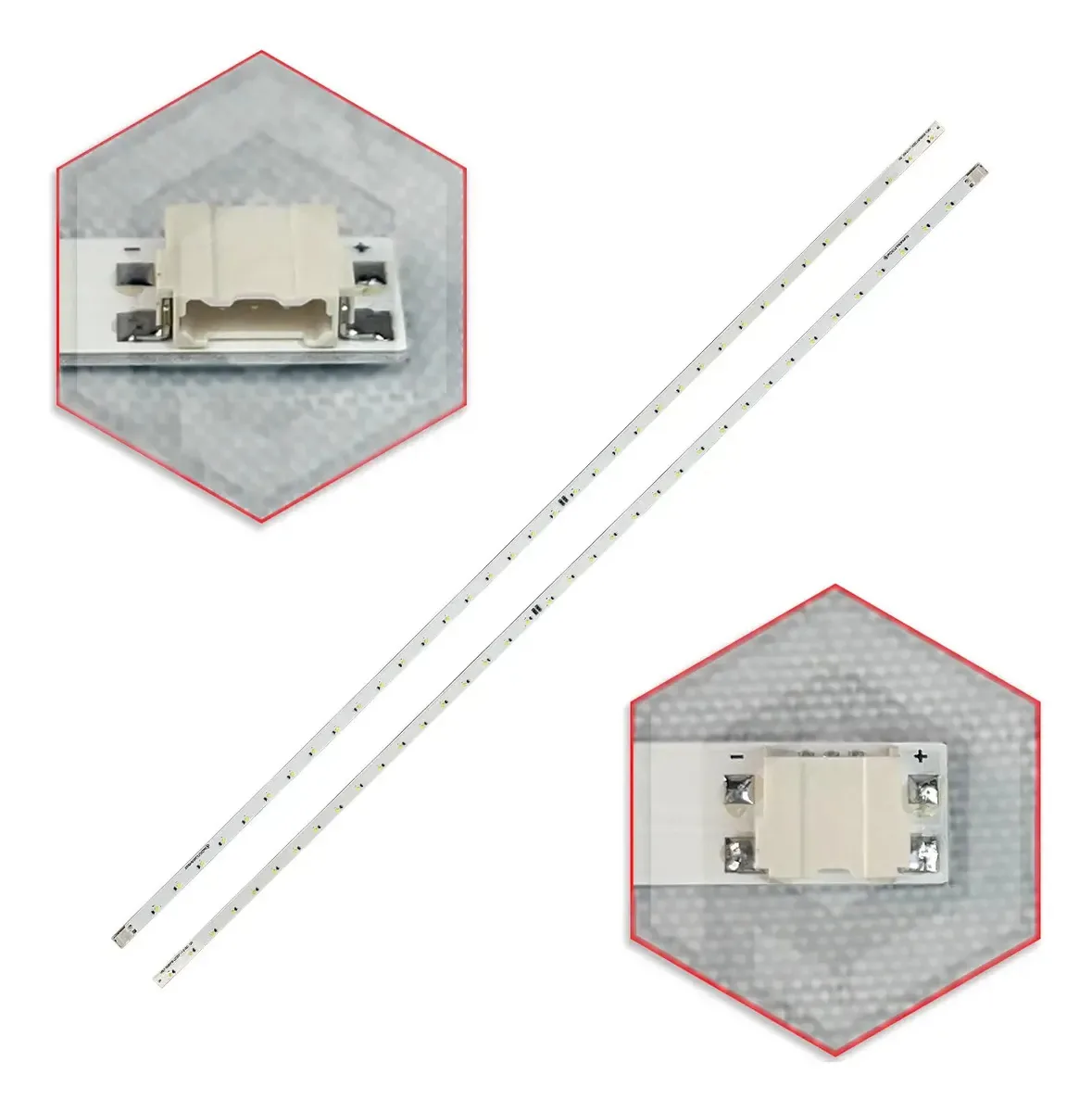 Kit 2 Barras Led Un55k5300ag Un55k5300 L + R