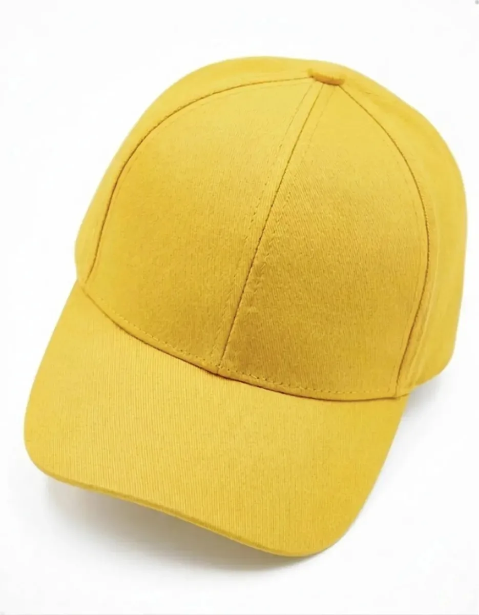Kit 100 Bonés Lisos - Atacado/revenda/bordado Uniforme Cor Amarelo Tamanho Un