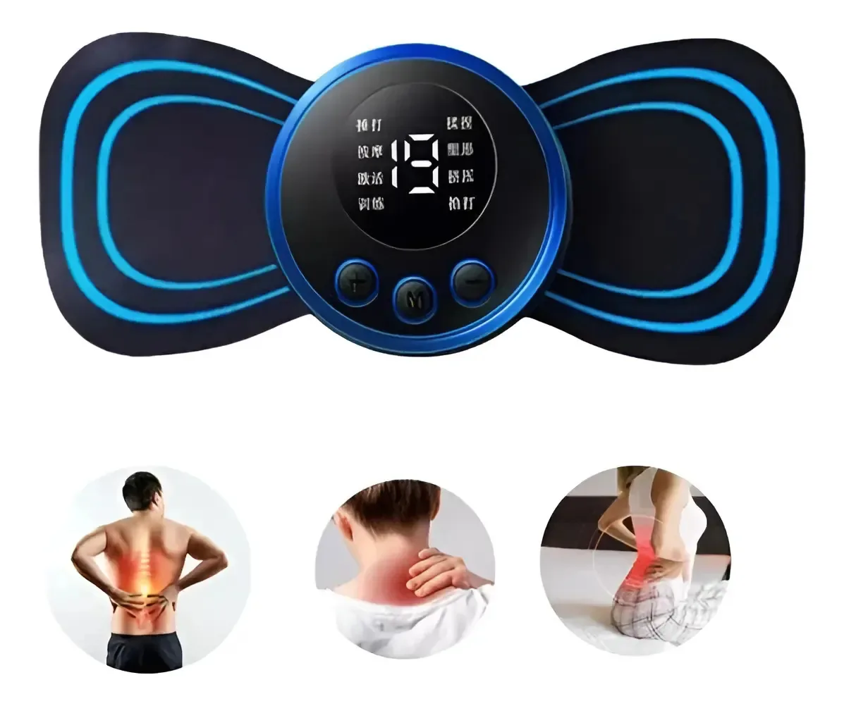 Massageador Recarregável Ems Pernas E Pescoço